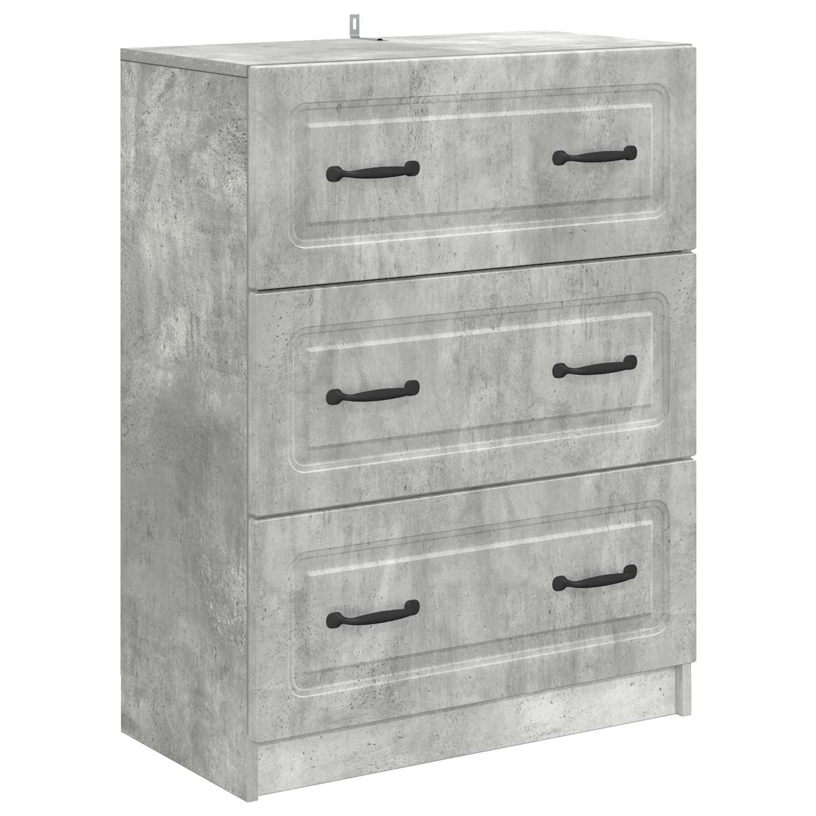 Cajonera Brillante 66 x 34,5 x 87 cm Madera de Ingeniería