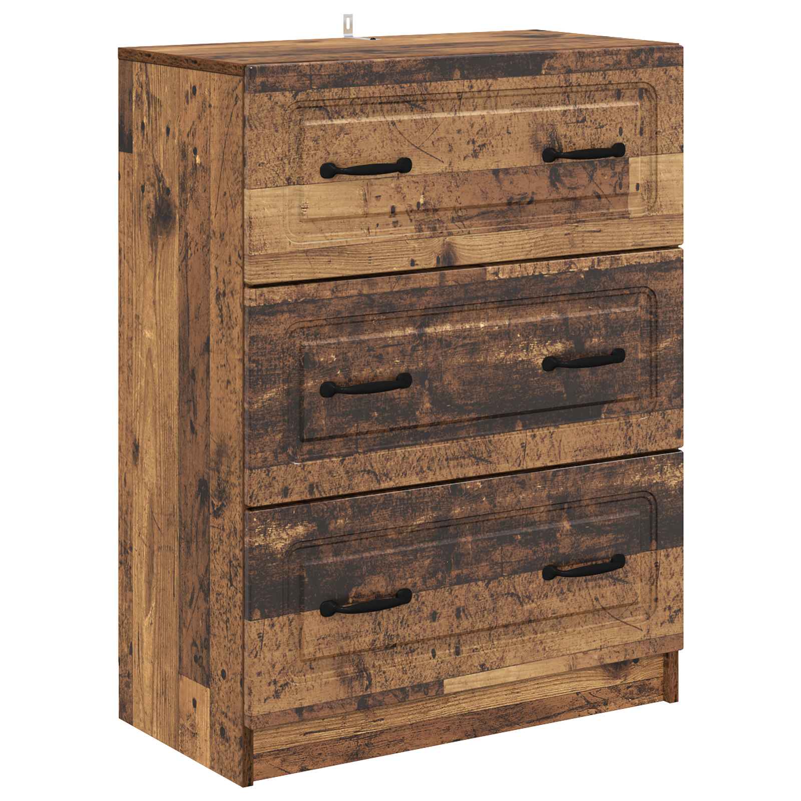 Cajonera Brillante 66 x 34,5 x 87 cm Madera de Ingeniería