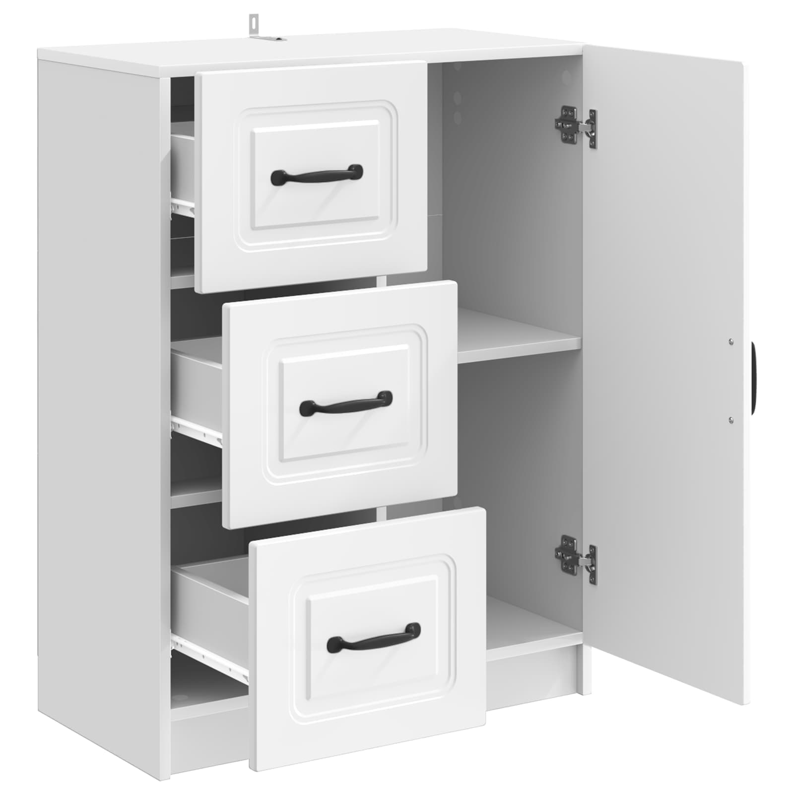 Aparador Brillante 66 x 34,5 x 87 cm Madera de Ingeniería