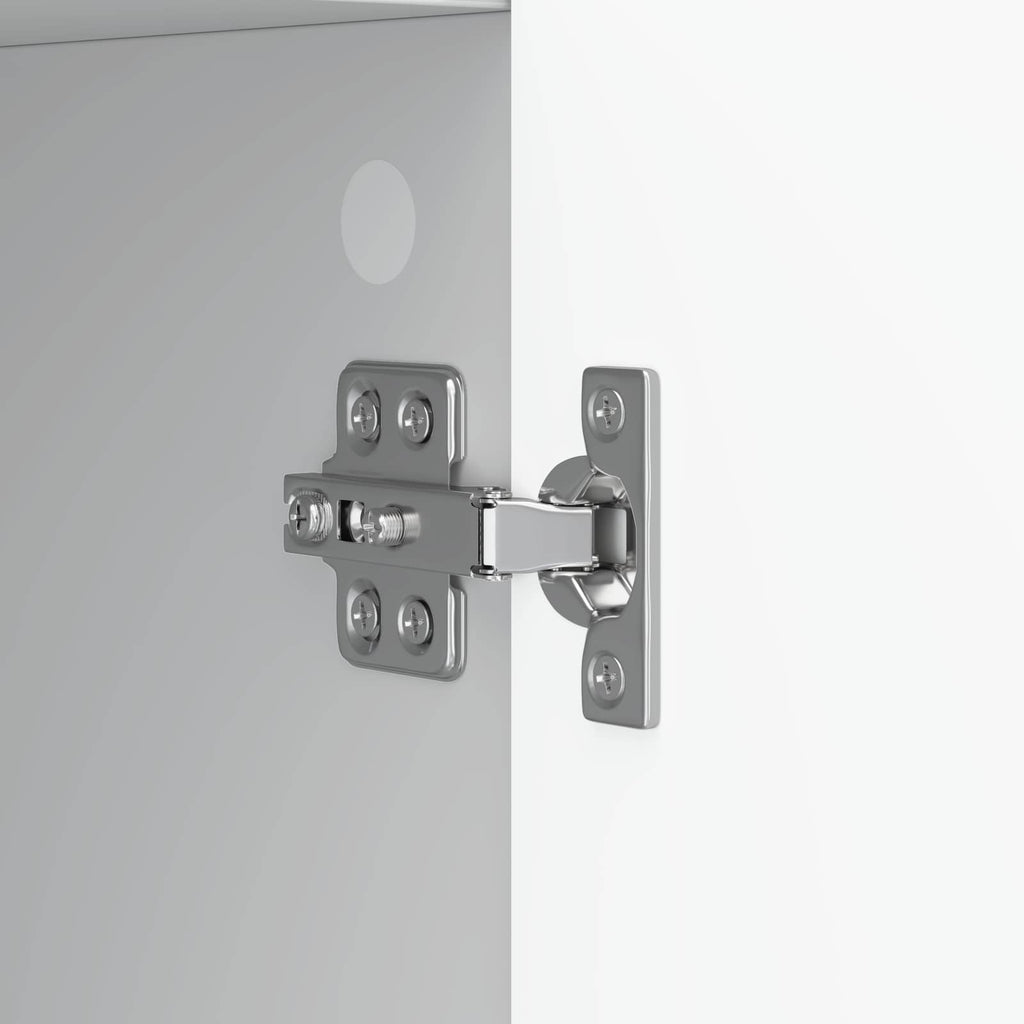 Aparador Brillante 89 x 34,5 x 77 cm Madera de Ingeniería