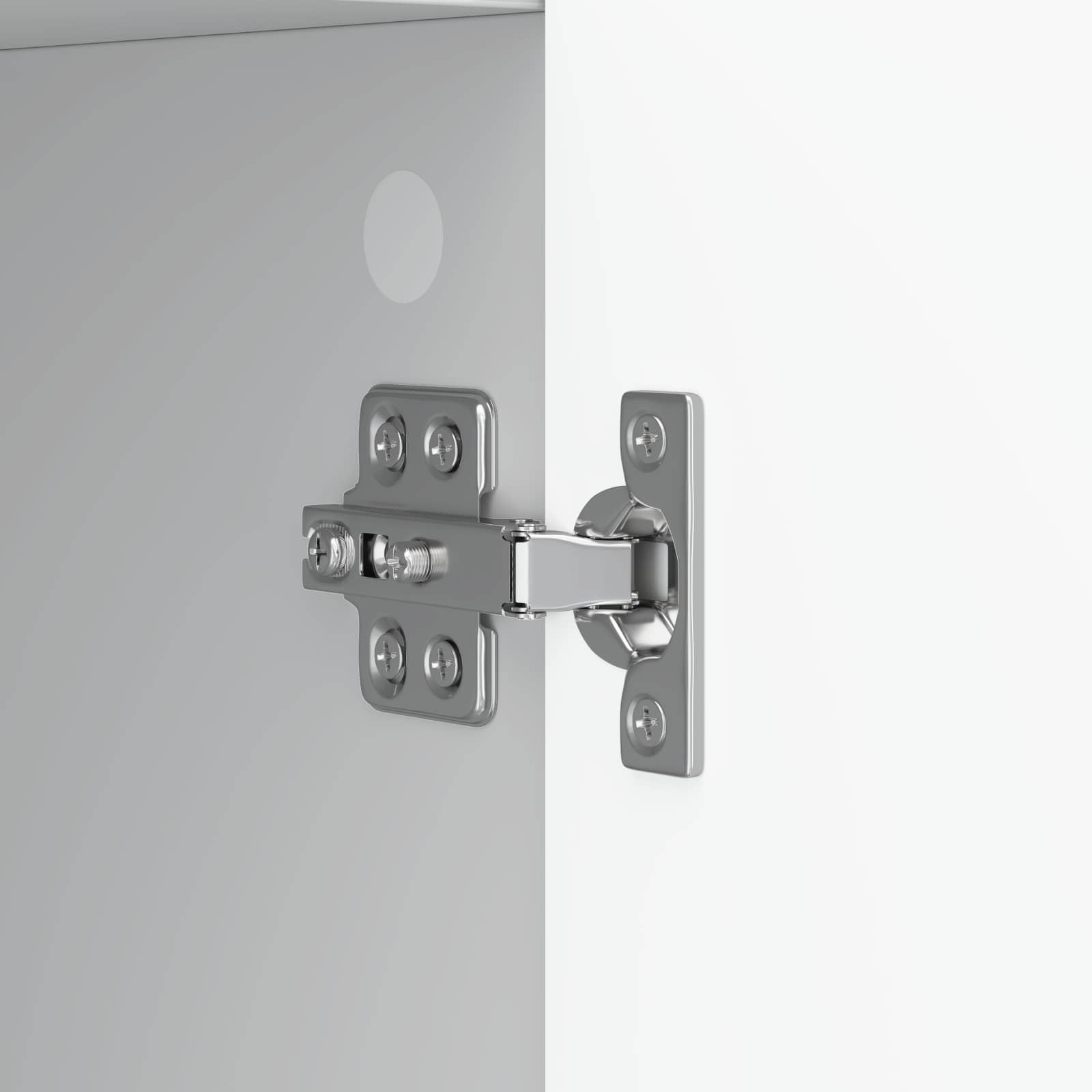Aparador Brillante 89 x 34,5 x 77 cm Madera de Ingeniería
