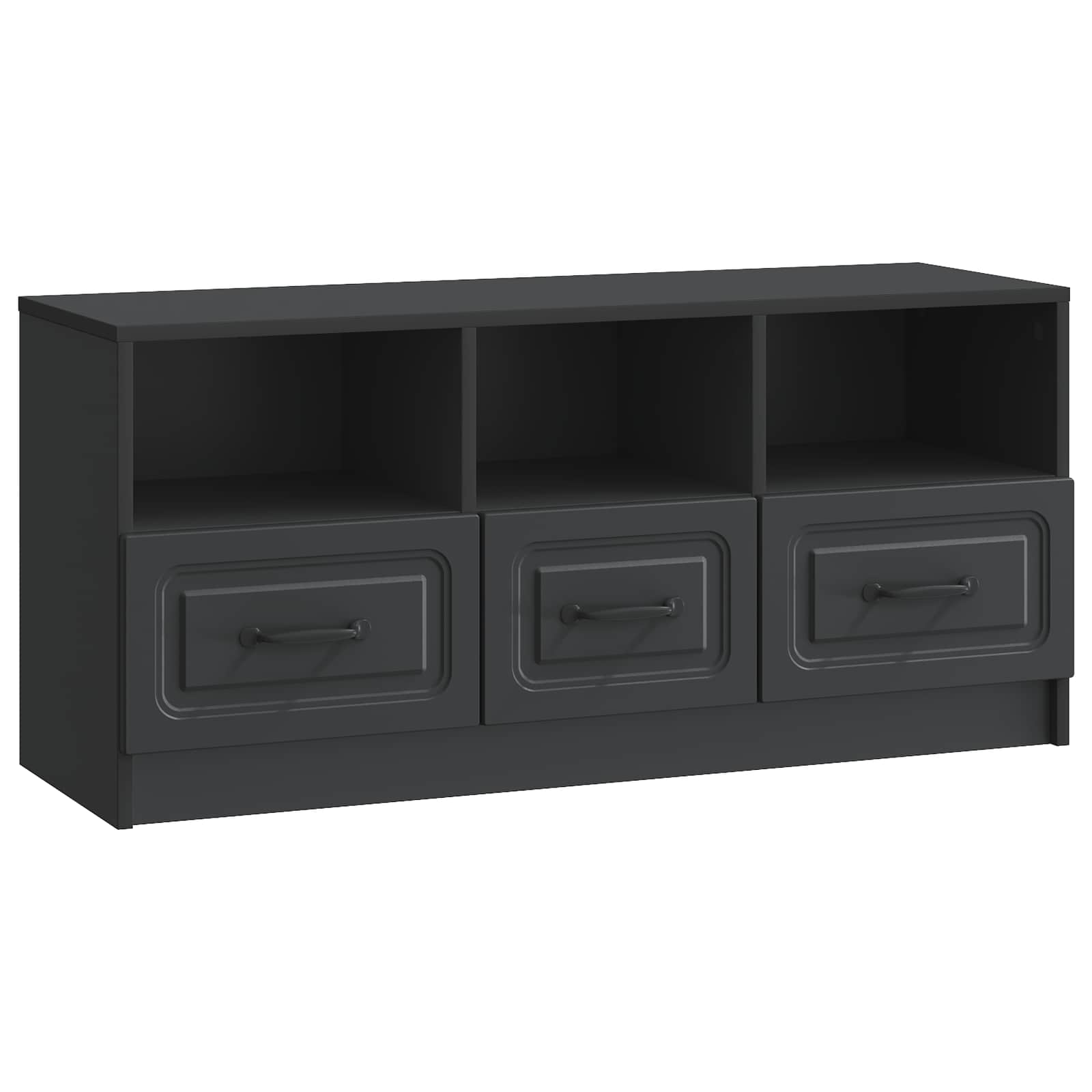 Mueble de TV Brillante 102 x 34,5 x 47 cm Madera de Ingeniería