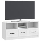 Mueble de TV Brillante 102 x 34,5 x 47 cm Madera de Ingeniería