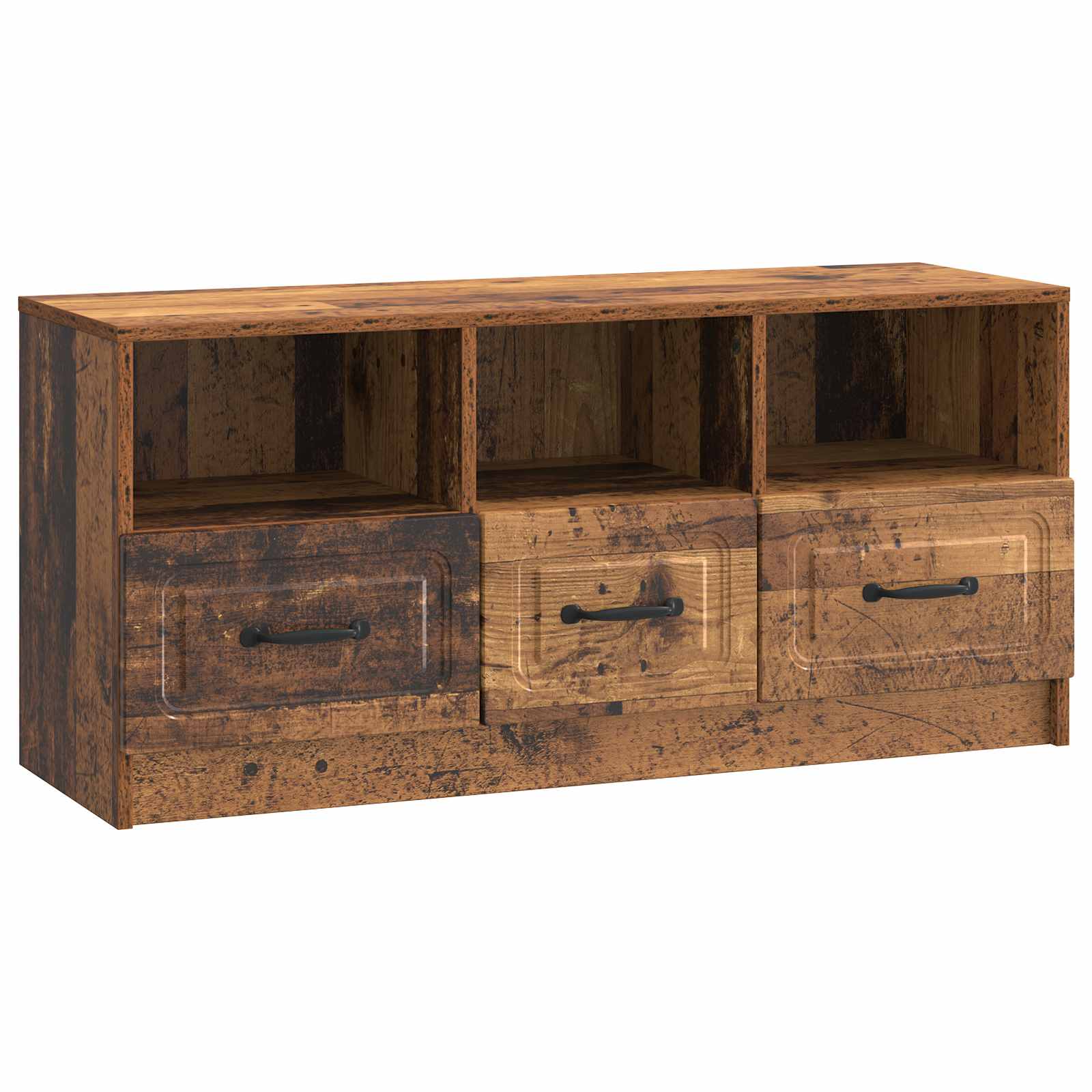 Mueble de TV Brillante 102 x 34,5 x 47 cm Madera de Ingeniería