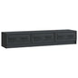 High Gloss TV Cabinet 147 x 34.5 x 27 cm Engineered Wood