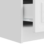 Mueble de TV Brillante 147 x 34,5 x 27 cm Madera de Ingeniería