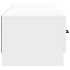 Mueble de TV Brillante 147 x 34,5 x 27 cm Madera de Ingeniería