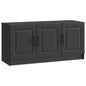 Gabinete de TV Roble Negro 102 x 32 x 35.5 cm
