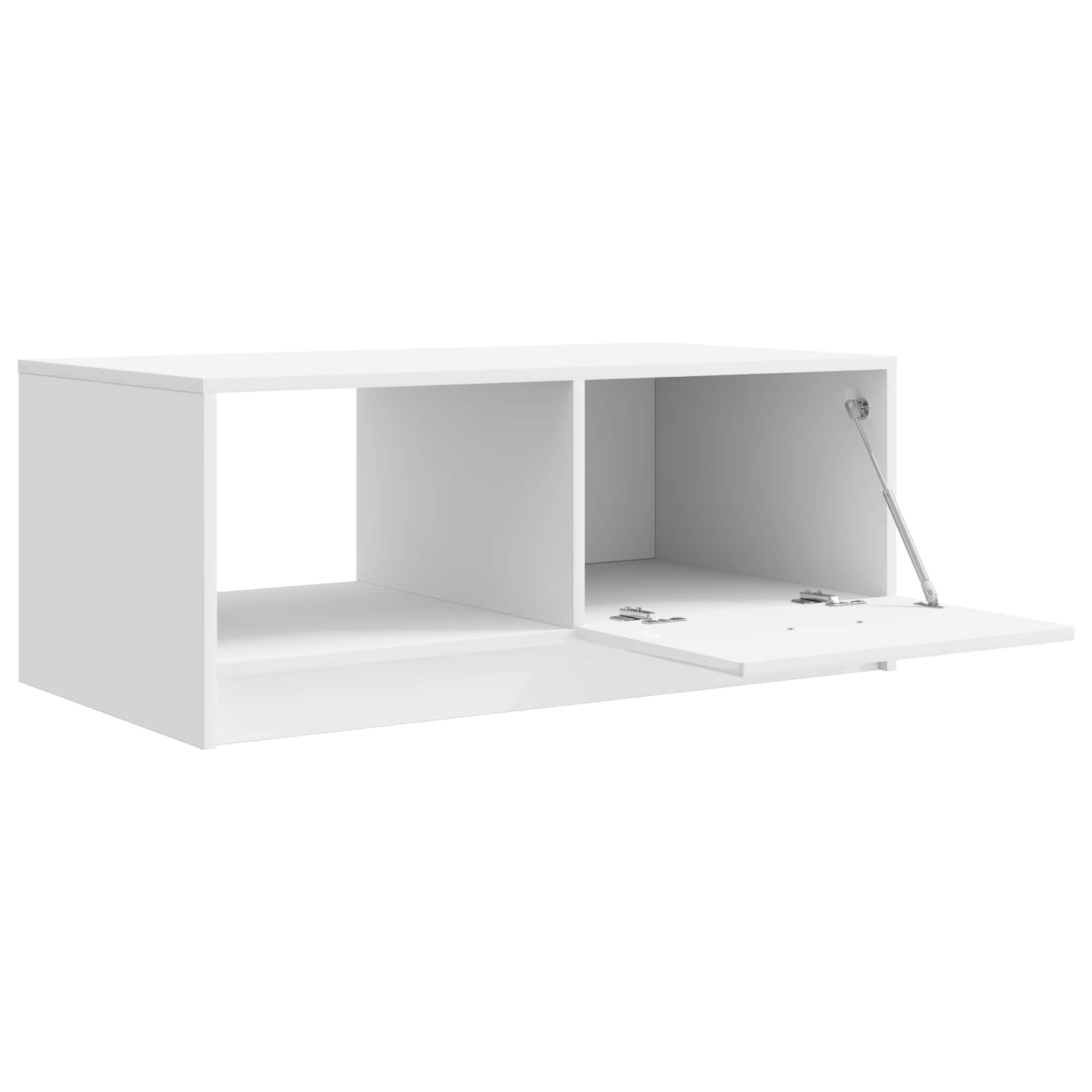 Mesa de Café Brillante 90 x 50 x 37 cm Madera de Ingeniería