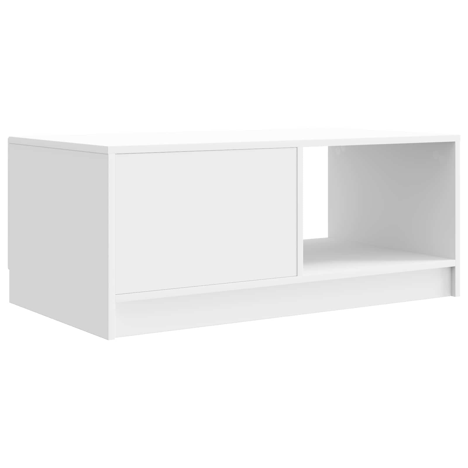 Mesa de Café Brillante 90 x 50 x 37 cm Madera de Ingeniería
