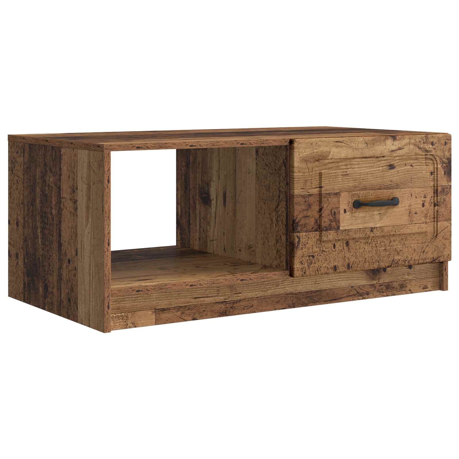 Glossy Coffee Table 90 x 50 x 37 cm Engineered Wood