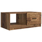 Mesa de Café Brillante 90 x 50 x 37 cm Madera de Ingeniería