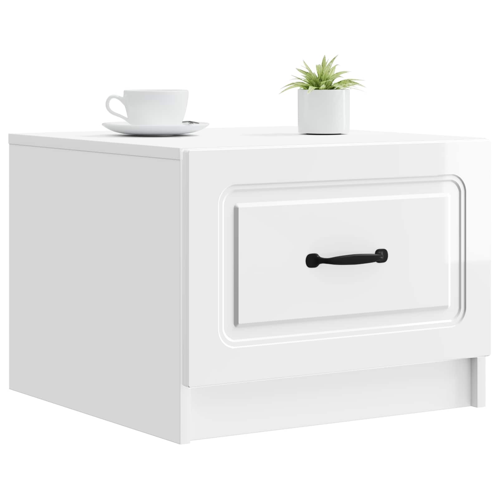 Mesa de Café Brillante 49 x 50 x 37 cm Madera de Ingeniería