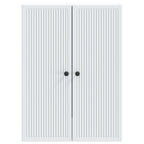 Armario de pared Blanco 66 x 34,5 x 90 cm Madera de ingeniería