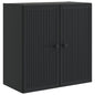 Armario de pared Negro 33 x 34,5 x 90 cm Madera de ingeniería