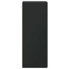 Armario de pared Negro 33 x 34,5 x 90 cm Madera de ingeniería