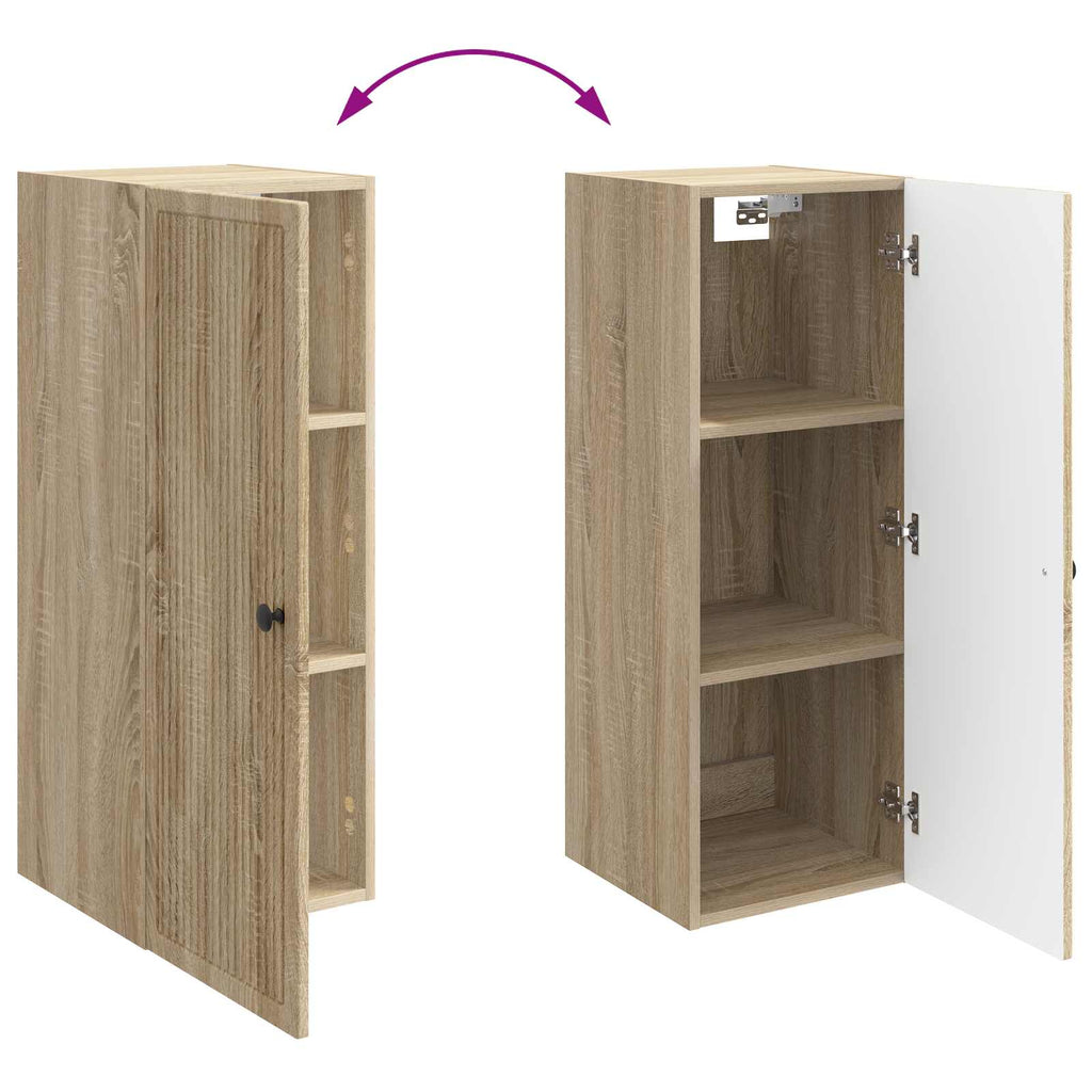 Armario de pared Roble Sonoma 33 x 34,5 x 90 cm