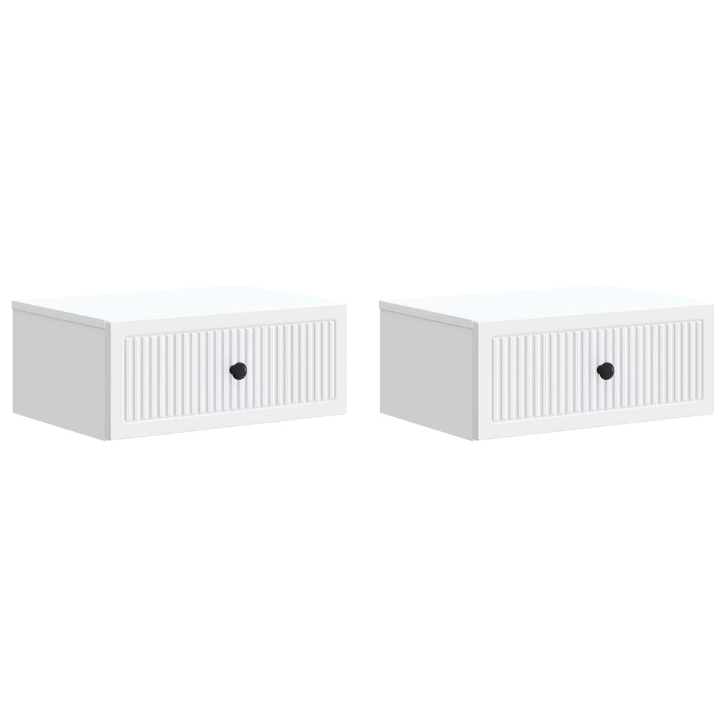 Armario de Noche 2 pcs 49 x 34,5 x 20 cm Madera de Ingeniería