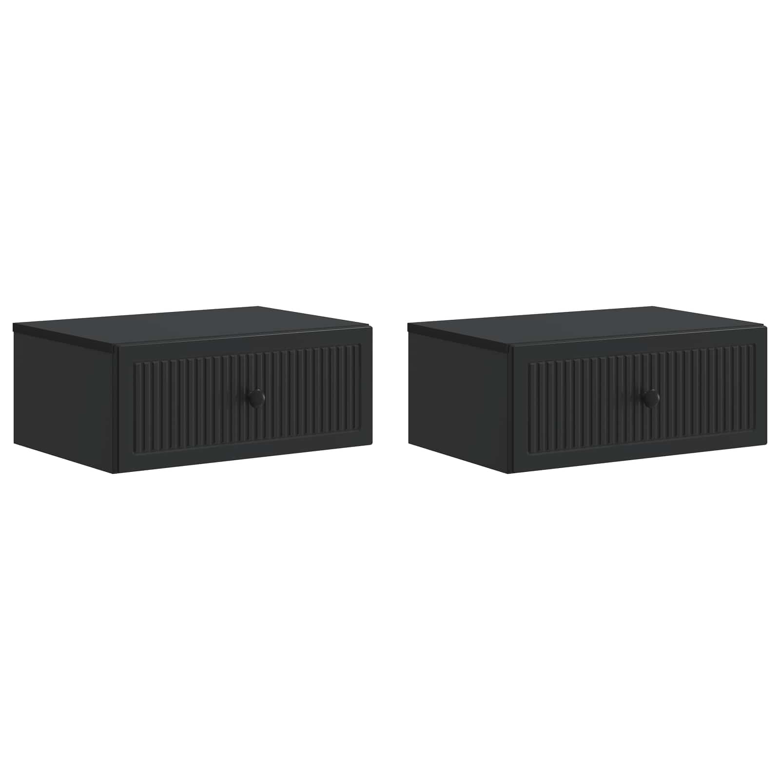 Armario de Noche 2 pcs 49 x 34,5 x 20 cm Madera de Ingeniería