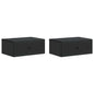 Armario de Noche 2 pcs 49 x 34,5 x 20 cm Madera de Ingeniería
