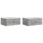 Armario de Noche 2 pcs 49 x 34,5 x 20 cm Madera de Ingeniería