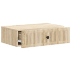 Mesa Lateral Montada en la Pared Roble Sonoma 59 x 34,5 x 17 cm