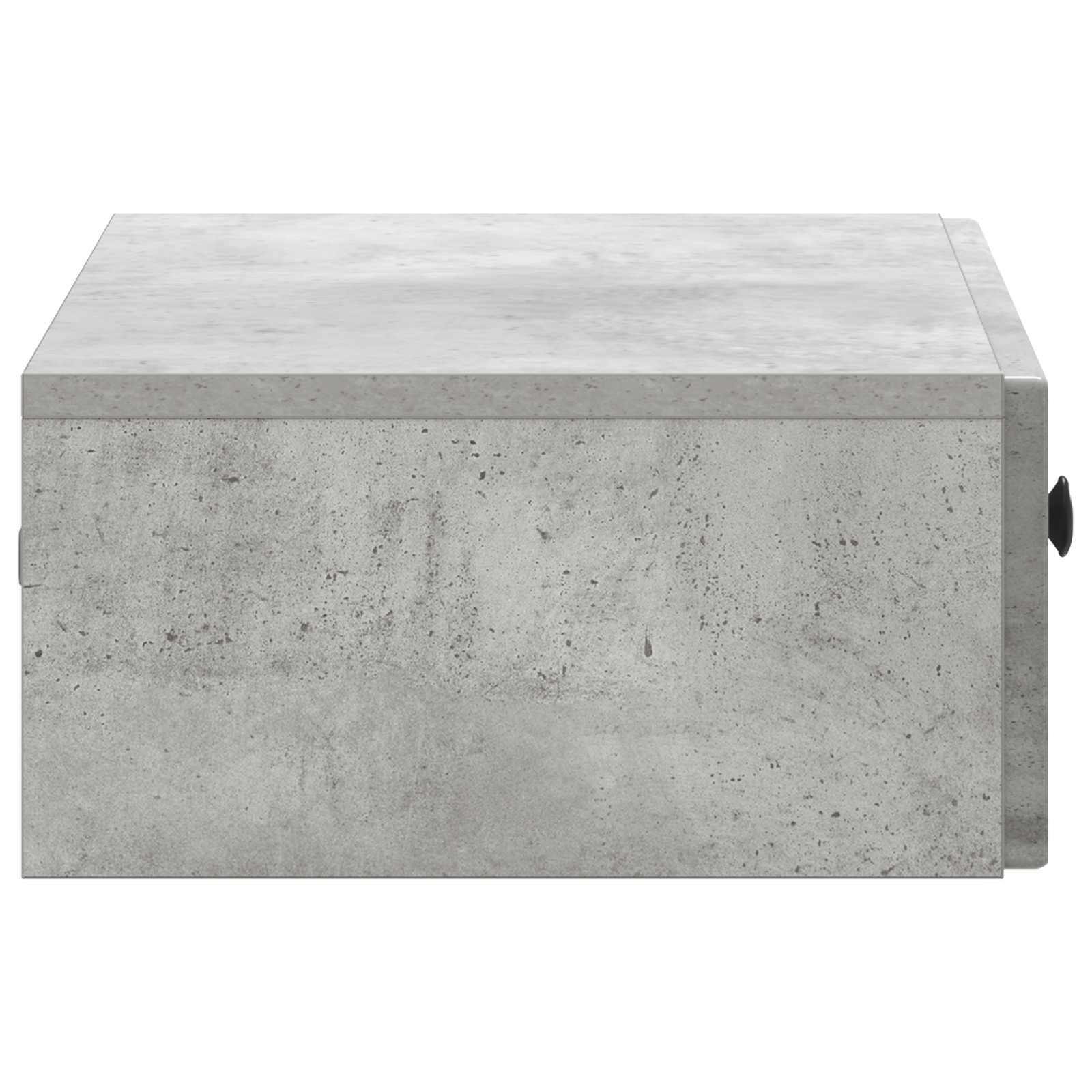 Mesa Lateral Montada en la Pared Gris Hormigón