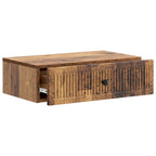 Mesa Lateral Montada en la Pared Madera envejecida