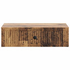 Mesa Lateral Montada en la Pared Madera envejecida