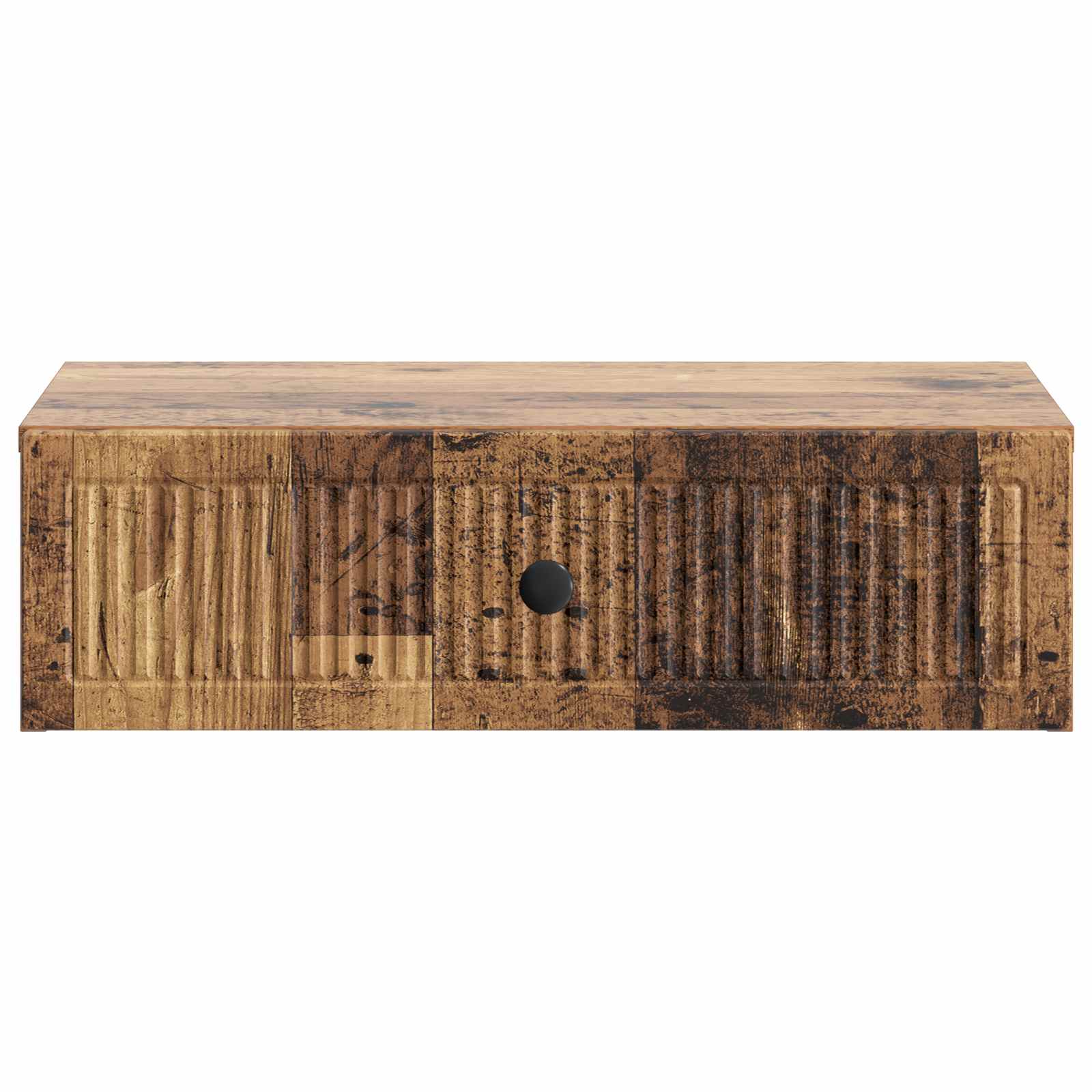 Mesa Lateral Montada en la Pared Madera envejecida