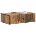 Mesa Lateral Montada en la Pared Madera envejecida