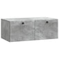 Mueble para TV de pared Brillante 59,5 x 31 x 30 cm