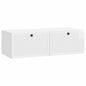 Mueble para TV de pared Brillante 59,5 x 31 x 30 cm