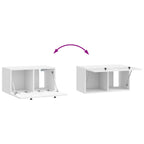 Mueble para TV de pared Brillante 59,5 x 31 x 30 cm