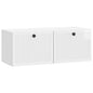 Mueble para TV de pared Brillante 59,5 x 31 x 30 cm