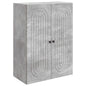 Gloss White Wall Cabinet 33 x 34.5 x 90 cm