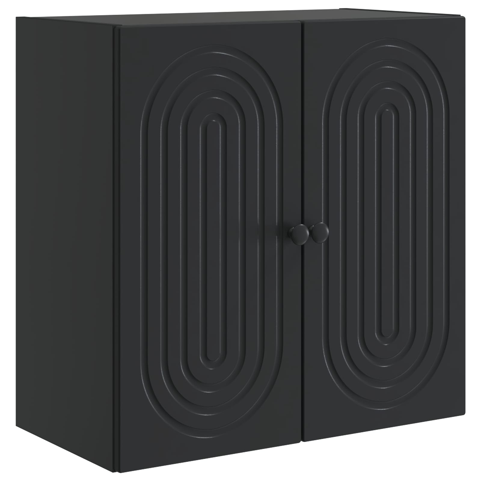 Armario de pared Blanco Brillante 33 x 34,5 x 90 cm