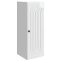Armario de pared Blanco Brillante 33 x 34,5 x 90 cm