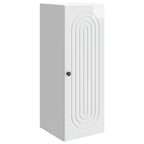 Armario de pared Blanco Brillante 33 x 34,5 x 90 cm