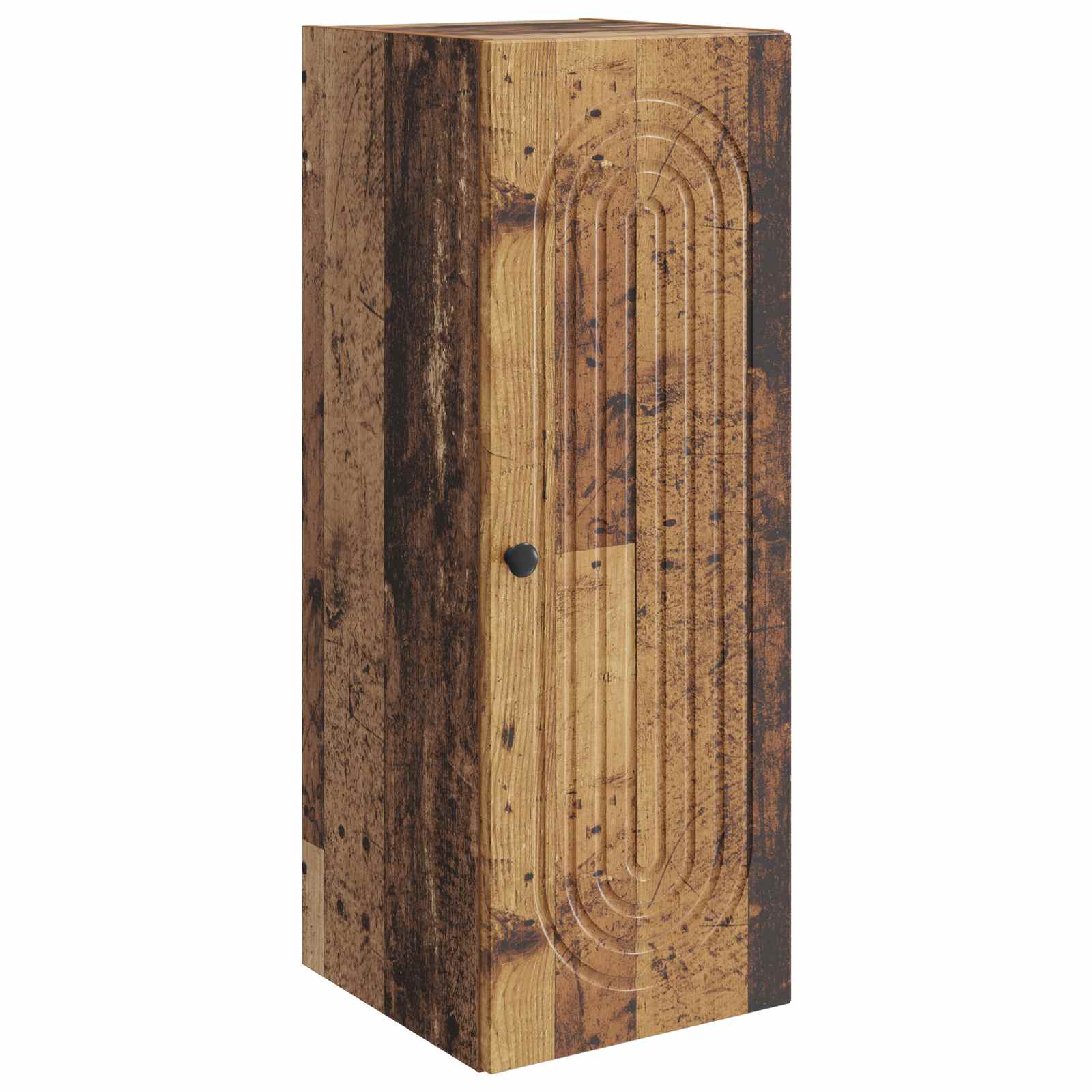 Armario de pared Blanco Brillante 33 x 34,5 x 90 cm