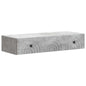 Mesa Lateral Montada en la Pared Brillante 59 x 34,5 x 17 cm