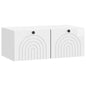 Mueble para TV de pared Brillante 59,5 x 31 x 30 cm