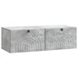 Mueble para TV de pared Brillante 59,5 x 31 x 30 cm