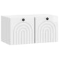 Mueble para TV de pared Brillante 59,5 x 31 x 30 cm