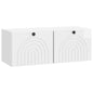 Mueble para TV de pared Brillante 59,5 x 31 x 30 cm