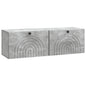 Mueble para TV de pared Brillante 59,5 x 31 x 30 cm