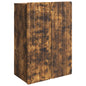Armario de pared Negro 33 x 34,5 x 90 cm Madera de ingeniería