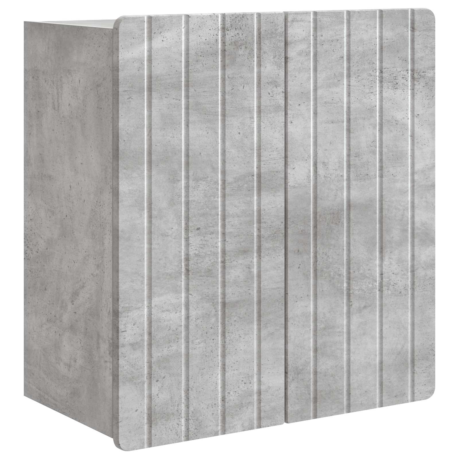 Armario de pared Blanco Brillante 33 x 34,5 x 90 cm