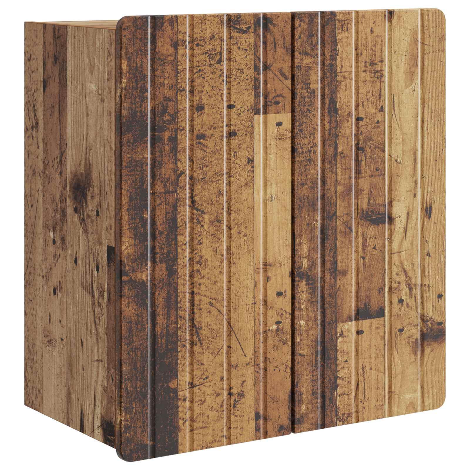 Armario de pared Blanco Brillante 33 x 34,5 x 90 cm