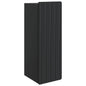 Armario de pared Negro 33 x 34,5 x 90 cm Madera de ingeniería